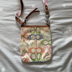 Multicolor Coach Crossbody Bag